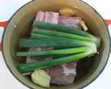 豚の角煮❀ラフテー＆味玉作り方1写真