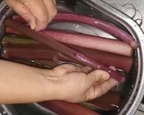 ずいきの酢の物作り方1写真