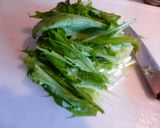 水菜の消費に！シーフードと水菜のパスタ♪作り方1写真