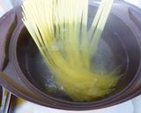 水菜の消費に！シーフードと水菜のパスタ♪作り方3写真