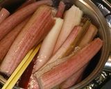 ずいきの酢の物作り方2写真
