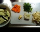 余り野菜と豚挽肉のトマトカレー♡作り方1写真