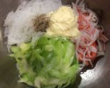 セロリとカニカマの春雨サラダ作り方6写真