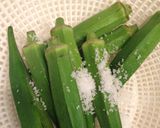 簡単！美味しい♫オクラの麺つゆ和え作り方1写真