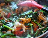 小松菜と豚肉のカレー醤油炒め作り方5写真