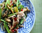小松菜と豚肉のカレー醤油炒め作り方6写真