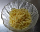 大葉の冷製パスタ☆味噌とレモンの隠し味作り方6写真