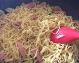 ちりめんじゃことサラダの塩焼そば作り方5写真