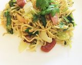 ちりめんじゃことサラダの塩焼そば作り方8写真