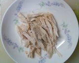 超簡単夏バテ解消ゴーヤと鳥胸肉の梅肉和え作り方10写真