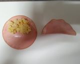 残り物のポテサラでハムフライ作り方1写真