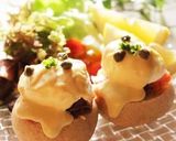 スモークサーモン　エッグベネディクト作り方6写真