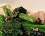 簡単満足炒めもの乗っけ☆豆乳素麺作り方5写真