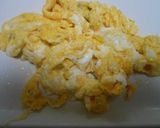 イエローズッキーニとベーコンの卵炒め作り方9写真