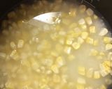 蒸し鶏とコーンライス作り方1写真