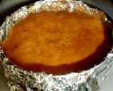 空き缶で！ベイクドチーズケーキ作り方4写真
