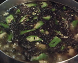 豆腐とひじきとオクラの美肌スープ作り方4写真