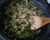 ご飯がススム！我が家のゴーヤきんぴら作り方6写真