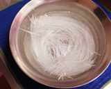 野菜たっぷり、豚肉でチャプチェ作り方1写真
