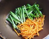 野菜たっぷり、豚肉でチャプチェ作り方3写真