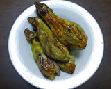 冷やして美味い♪焼きナス生ハム添え作り方3写真