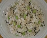 ヤミツキ!枝豆と塩昆布ご飯作り方3写真
