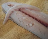 ノルウェー塩サバＤＥ５色ぶぶあられ揚げ作り方2写真