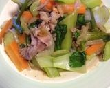 味付き牛肉とニンニクの芽の野菜炒め作り方6写真