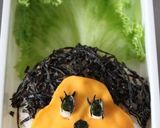 モンチッチ40週記念キャラ弁作り方6写真