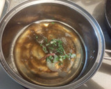 とろろ昆布の優しいお吸い物＊*しそ梅風味作り方1写真