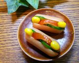 簡単デコ♪ウィ二ーの飾りホットドッグ作り方9写真