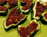リメイク☆キーマカレーのピーマン詰め作り方3写真