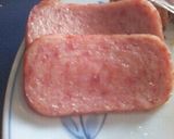 簡単すぐ作れるスパムおにぎり☆作り方1写真