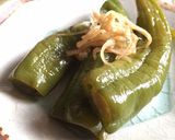 万願寺とうがらし茗荷煮浸し 温も涼も作り方4写真