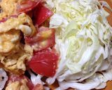 トマトとチーズと卵焼き作り方4写真