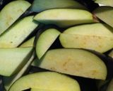 レンジて簡単蒸し茄子作り方1写真