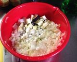ナス入り肉味噌ビビンバ作り方2写真