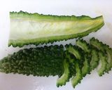 ひよこさんちのゴーヤチャンプルー作り方1写真