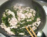 豚こま切れ肉と切りコンブの炒め煮作り方4写真