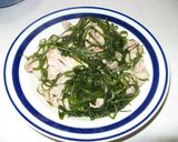 豚こま切れ肉と切りコンブの炒め煮作り方5写真