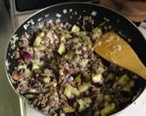 ナス入り肉味噌ビビンバ作り方6写真