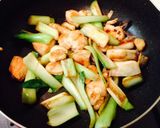 たっぷり青梗菜と胸肉炒め作り方4写真