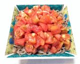 そばそうめんトマトかつおぶし作り方4写真