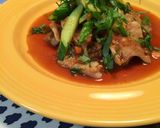 胡瓜と豚バラ肉のニンニク炒め作り方4写真
