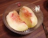 桃のアボカドむき作り方4写真