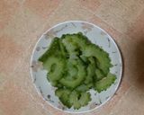 スイカとゴーヤの豆乳スムージー作り方1写真