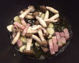 柚子胡椒ポン酢の和風キノコペペロンチーノ作り方6写真