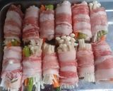 しょうが焼き風♪肉巻きアスパラ作り方2写真