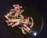 柚子胡椒ポン酢の和風キノコペペロンチーノ作り方7写真