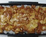 はまるよ！納豆キムチの卵とじ丼作り方3写真